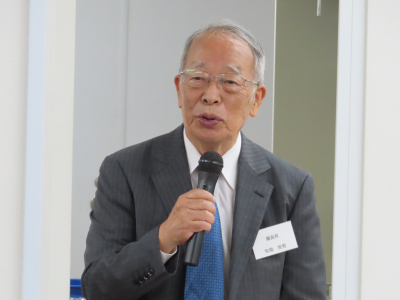 牧島審査委員長による審査経過報告
