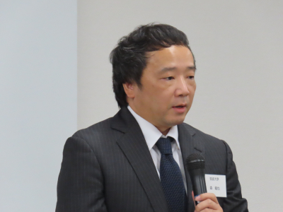 森筑波大助手によるご挨拶