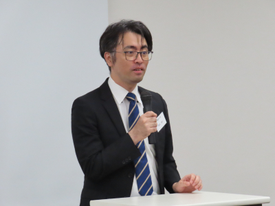 高松東大准教授によるご挨拶